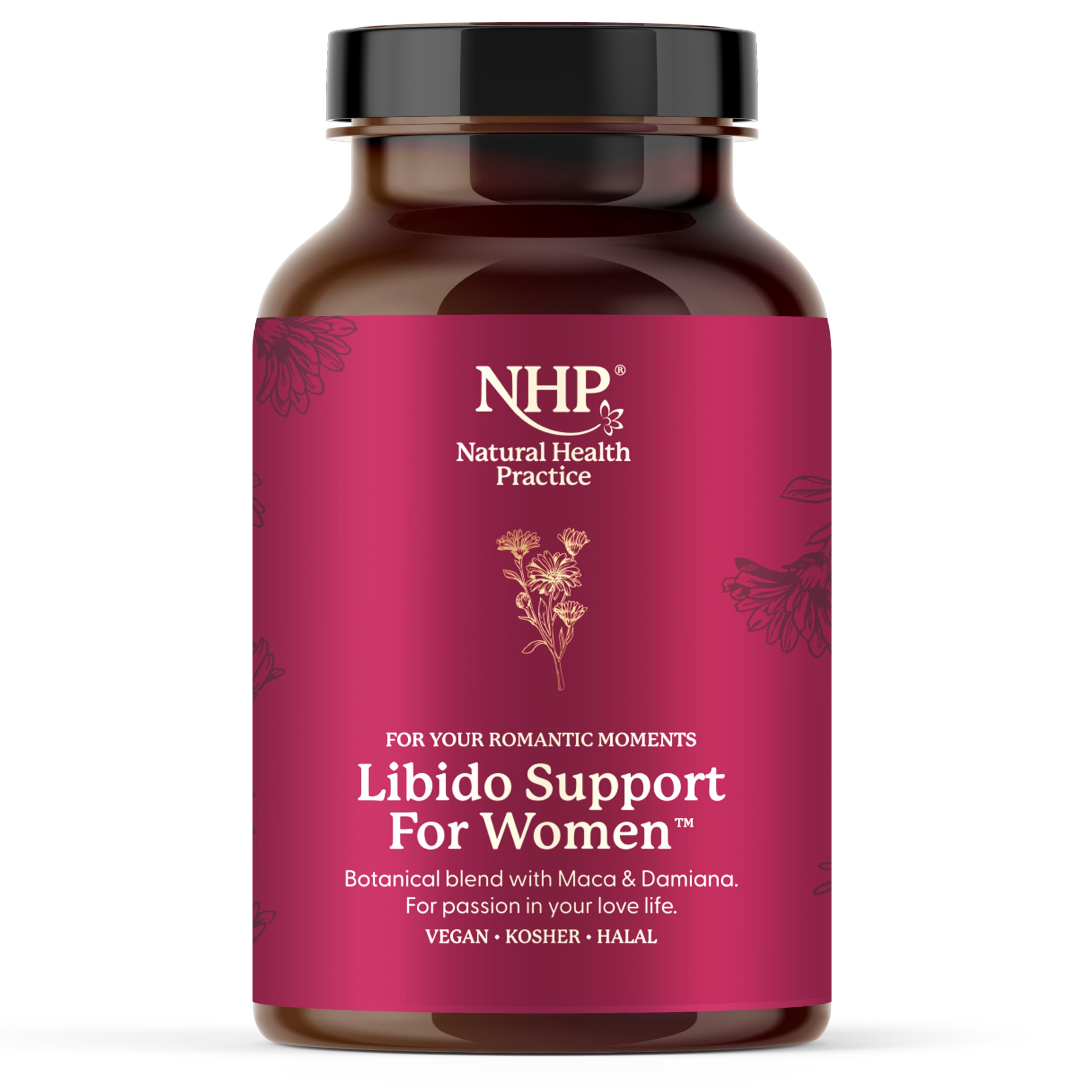 NHP Advanced Libido Support Supplement 60 Vegan Capsules – Herbal